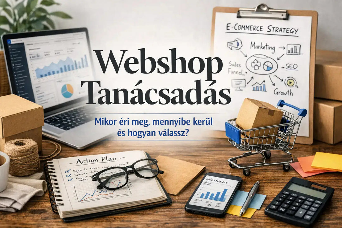 Webshop tanácsadás: Mikor éri meg, mennyibe kerül, és hogyan válassz?